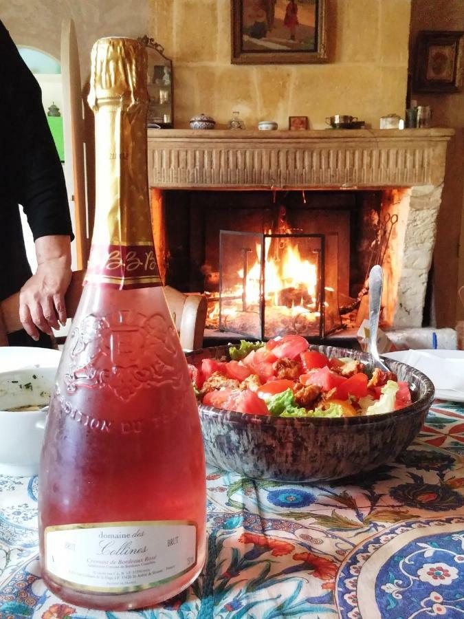 Les 4 Elements St Emilion Bed and Breakfast Branne  Εξωτερικό φωτογραφία